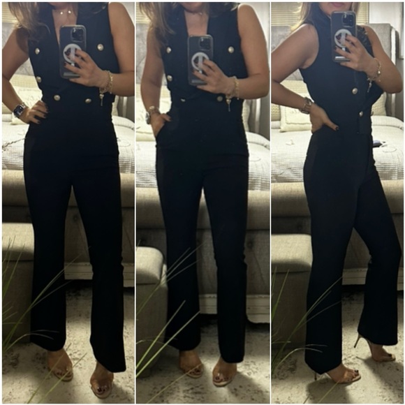 New✨Gorgeous Tuxedo jumpsuit - Picture 7 of 7